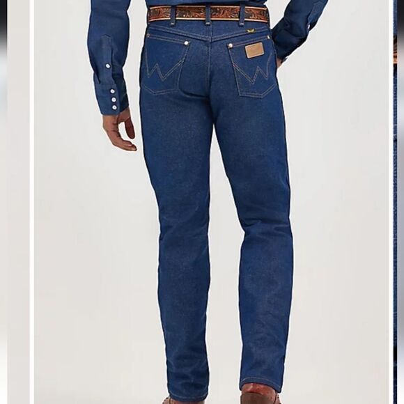607 NWT Wrangler Cowboy Cut Original Fit Jean Size 36×32 - Picture 2 of 8